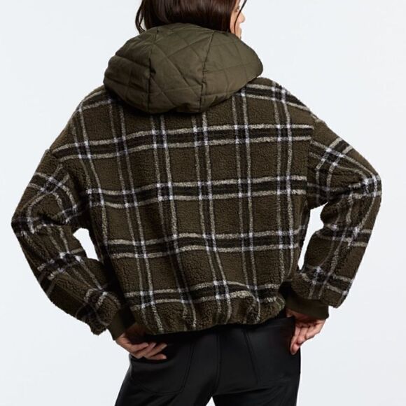 NWT Zara Combination Jacket   - Picture 10 of 11